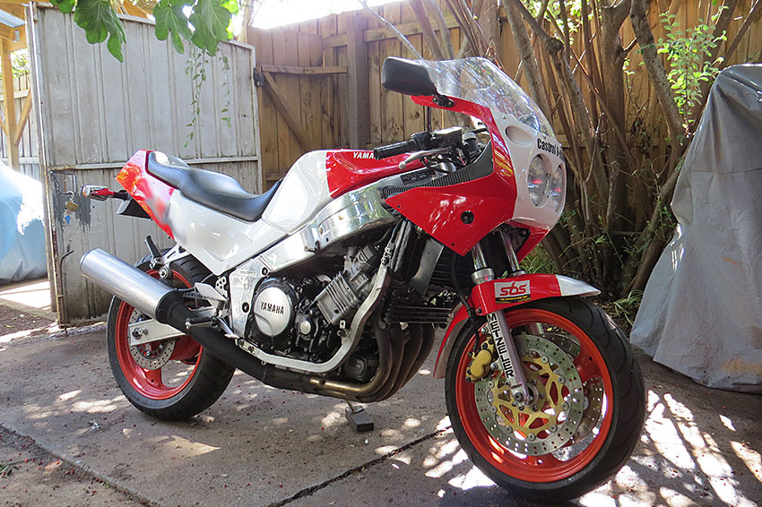 Yamaha FZR1000 project